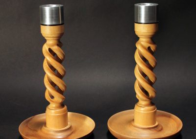 Hollow Spiral Candle Holders