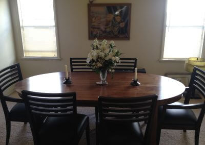 Elliptical Dining Table